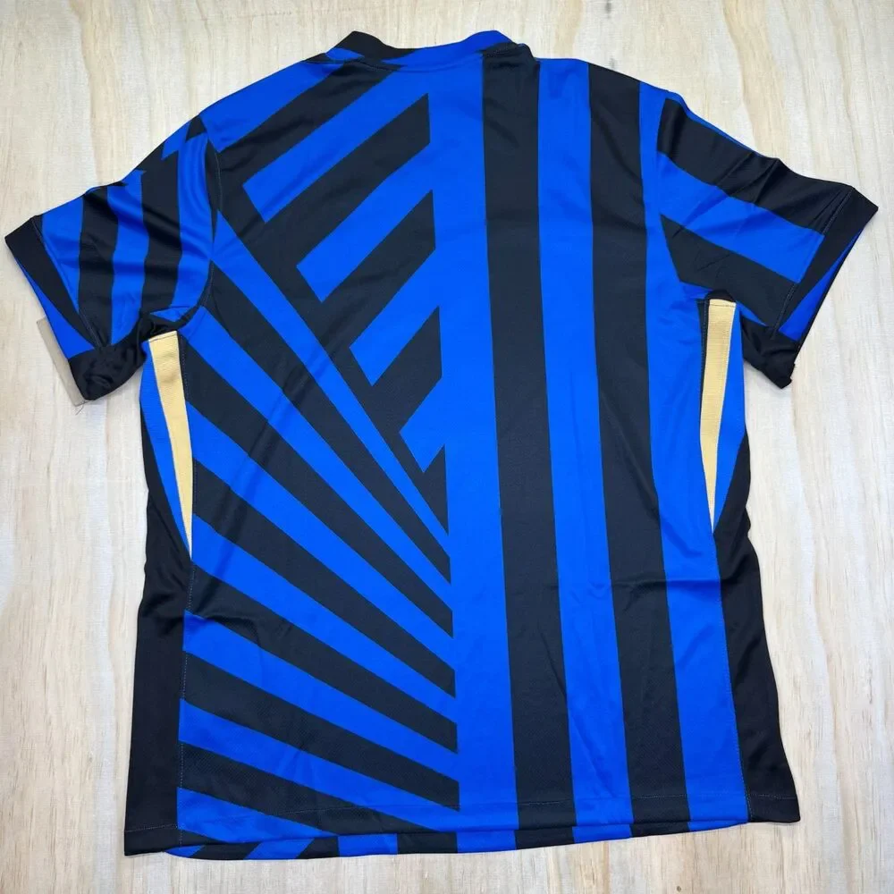 NEW Inter Milan Nike 2024/2025 Stadium Home Soccer Jersey Sz XL Mens